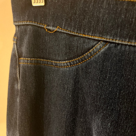 Hue Dark Blue Skinny Jeans / Jegging M - Picture 6 of 6